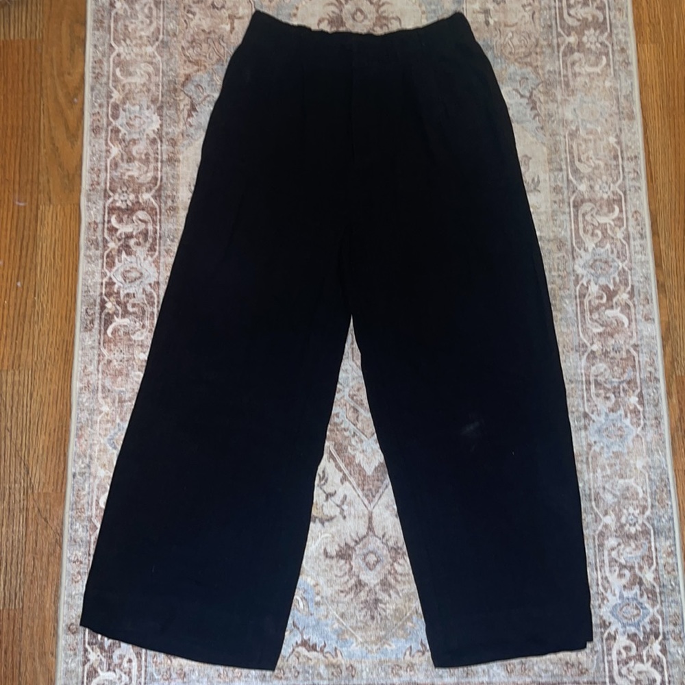 Zsupply Cropped Wideleg linen